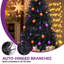 Arbre de Noël artificiel épinette noire d'Halloween-1550571947
