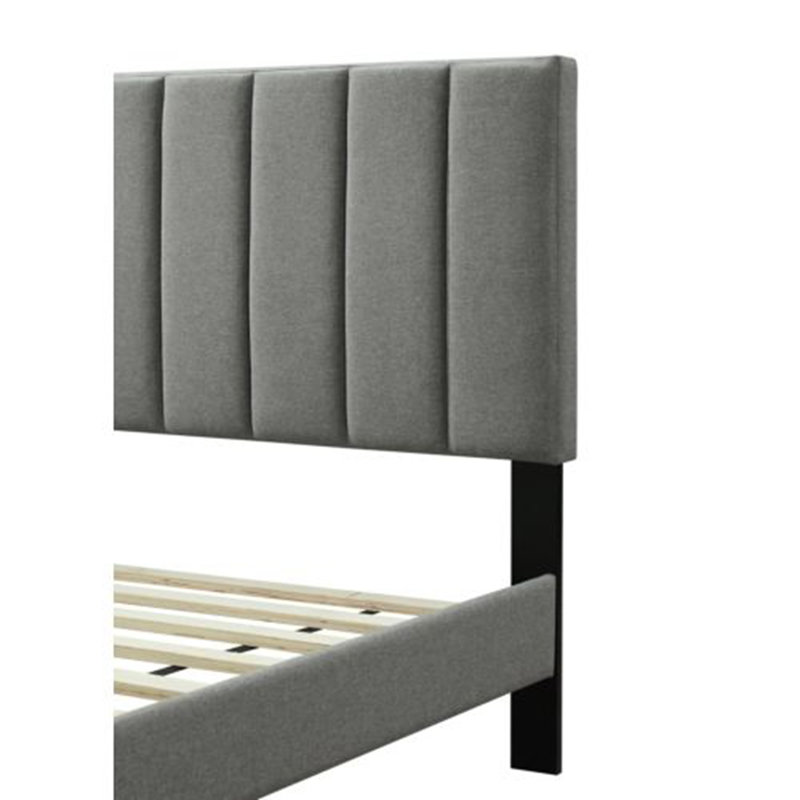 Élégant lit plateforme de style traditionnel, Grand lit