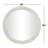 Vivienne Brown Wood Distressed Room Wall Mirror with Beaded Detailing-1072346934-1072346941