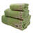 Ensemble de serviettes 100% coton 3 pièces Carli-207766853