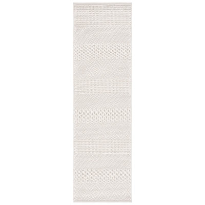 Natura Hand Woven Wool Geometric Rug