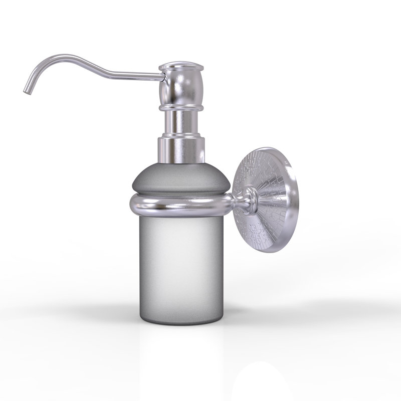 Distributeur de savon mural Tilney, Chrome satiné