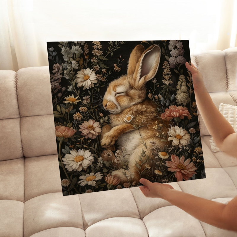 Animaux, animaux, William Morris Bunny Rabbit, H 24 po x l 24 po