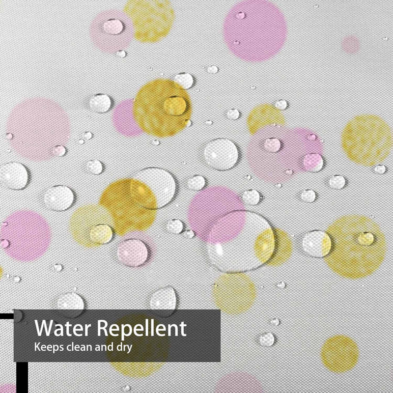 Rideau de douche Pastel Confetti, L 72 po x l 72 po