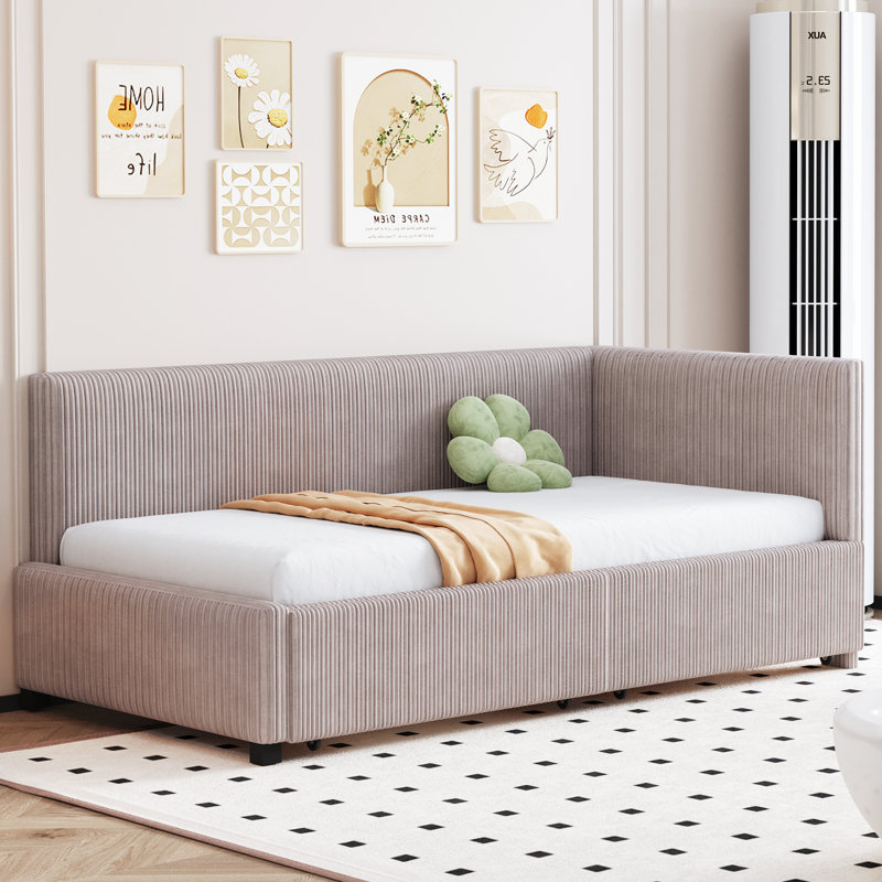 Sofa Bed, in Grey