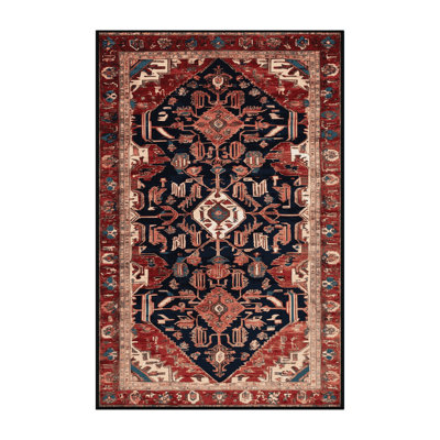 Tapis brun lavable à la machine