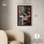 Décoration de salle de bain Celestina Shadowbox Print par Art Remedy, cadre noir, 16 x 24-1239319626-1239319630