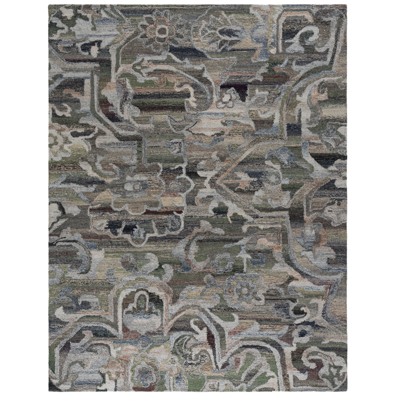 Marquee 116 Hand Tufted Performance Abstract Rug, Rectangle 8' x 10'