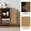 Hearn 109 cm Modern Wide Sideboard with 3 Rattan Doors-588200522