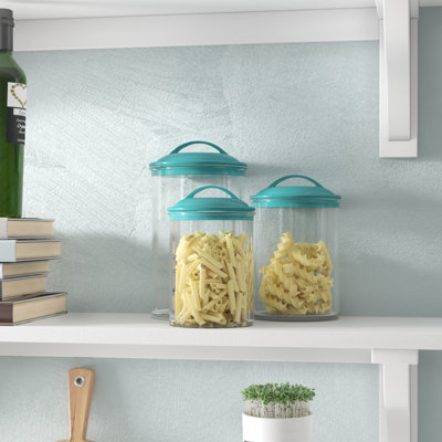 Calypso Basics by Reston Lloyd Acrylic Storage Canisters, Set of 3