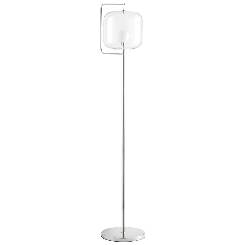 Isotope 61.75'' LED Traditional Floor Lamp, Polished Nickel