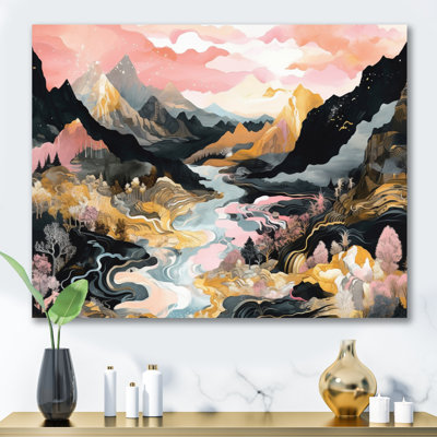" Vibrant Mountain Landscapes I "