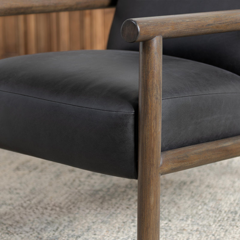 Azoria Leather Armchair