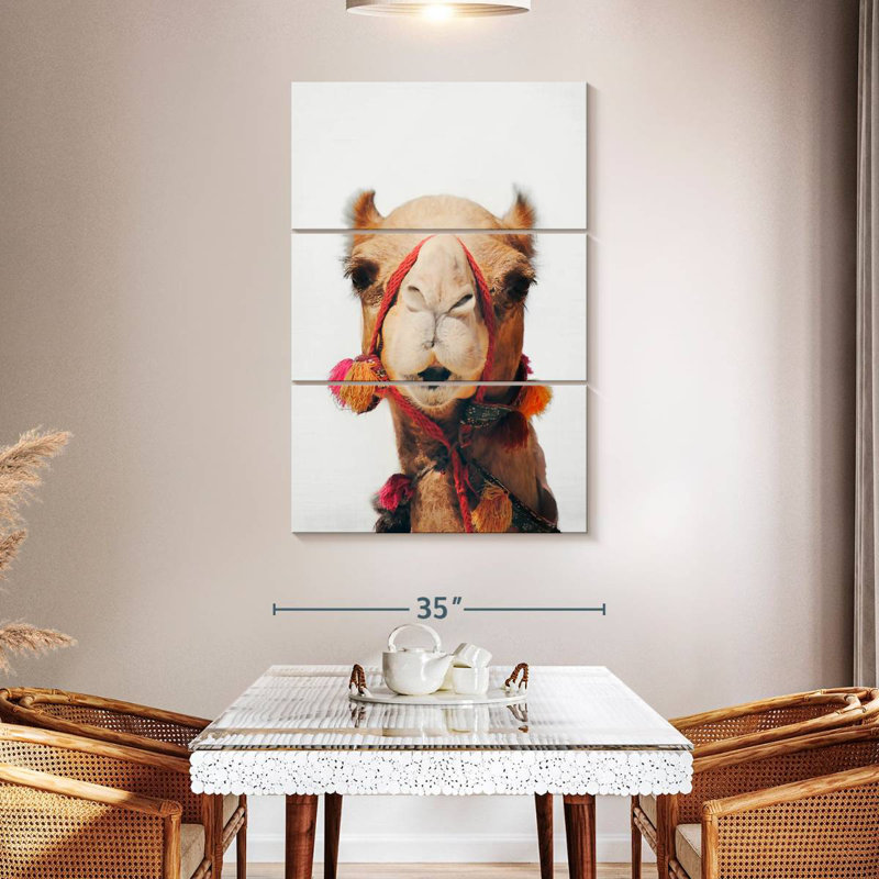 Brampt Cheeky Camel, 50" H x 32" W