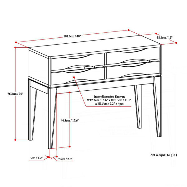 Dimensions du produit