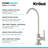 KRAUS Allyn Transitional Bridge Kitchen Faucet with Pull-Down Sprayhead-50465761-93762420