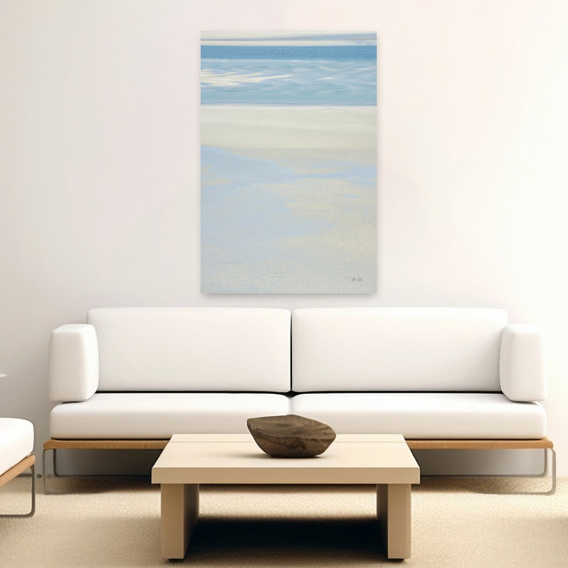 Art côtier abstrait Serenity III, H 60 po x l 40 po