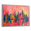 Rose rose gratte-ciel de New York - décoration murale New York-411394384-422164035