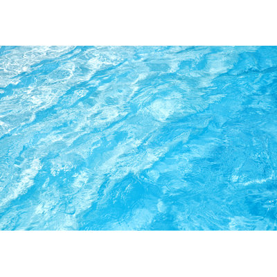 Blue Water Background - Wrapped Canvas Print