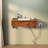 Wall Mounted Laptop Desk with Charging Station,Floating Computer Desk with Power Outlets,Home Office Student Wall Laptop PC Writing Small Desk-781513711