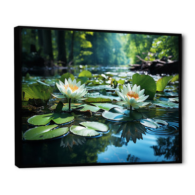 " Country Charm Tranquil Pond "