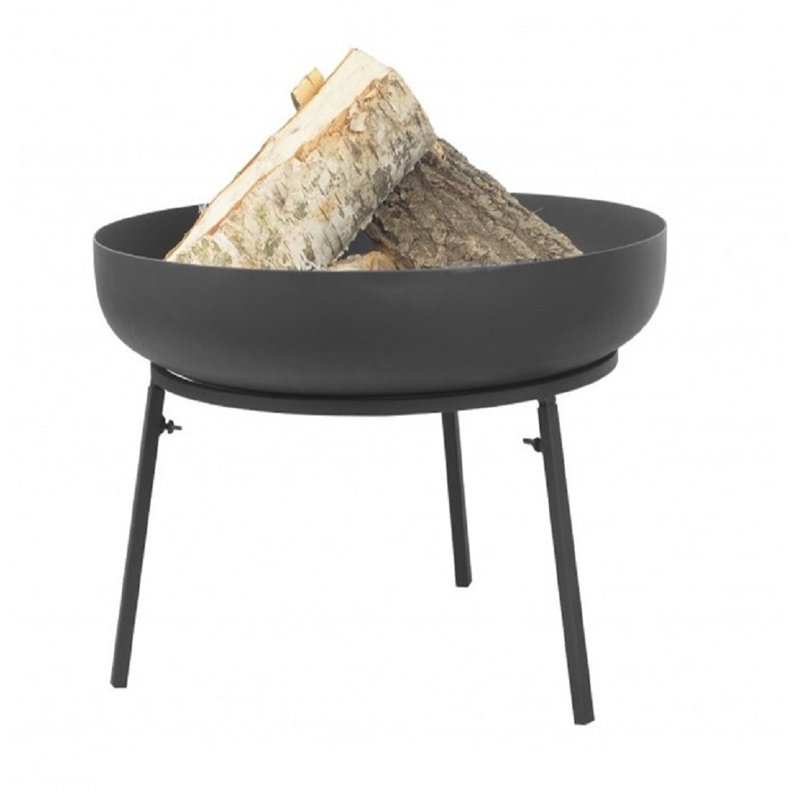 Pelicano Steel Wood Burning Smokeless Fire Pit, 40" H x 80" W x 80" D