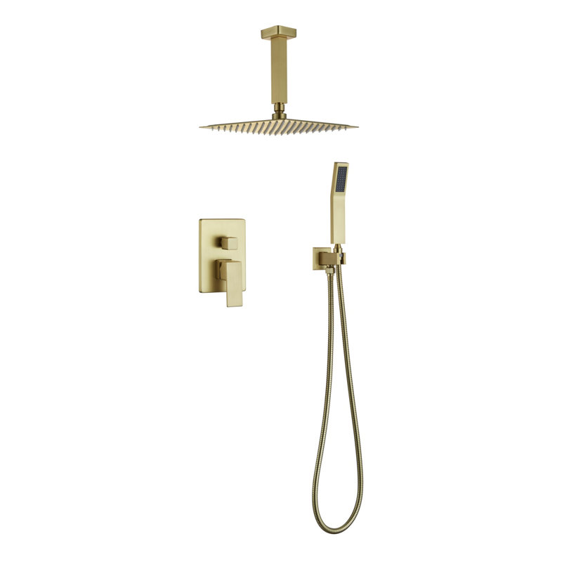 Système de douche complet Piazza avec valve brute