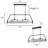 4 - Light Kitchen Island Pendant