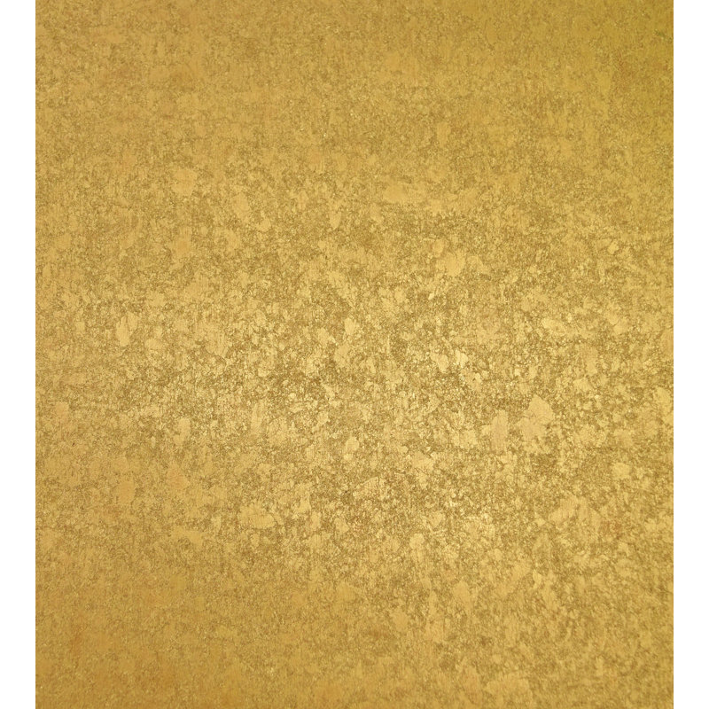 Hand Hammared Metallic Wallpaper Roll, Brass