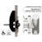 WAVE 18 in. x 1.25 in. Grab Bar, ADA Compliant for Bath and Shower Safety (500 lb. Capacity) in Brushed Stainless-125361692-125361688