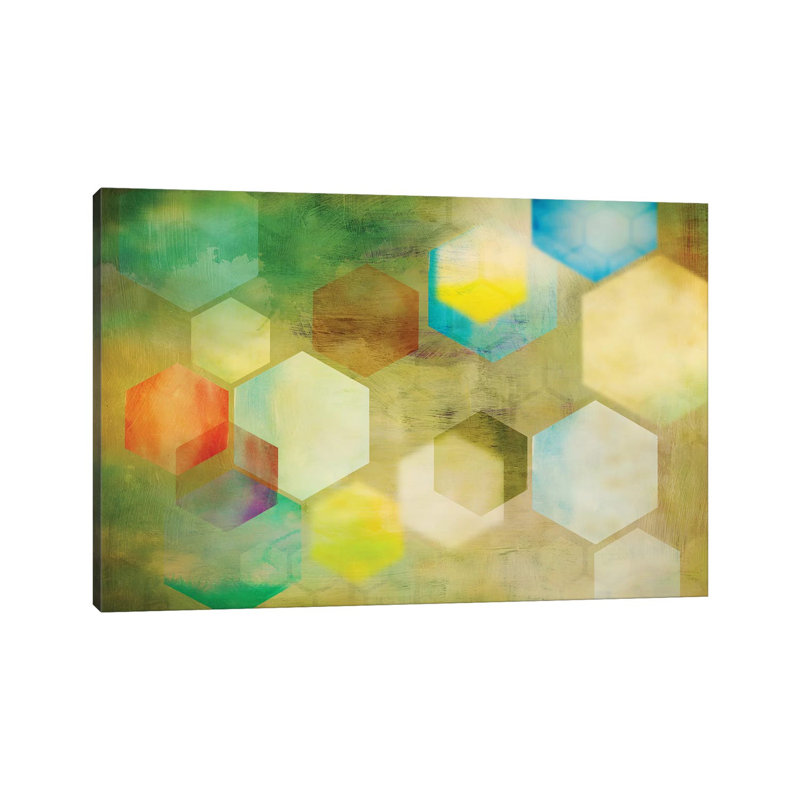 Honeycomb II by PI Studio - Wrapped Canvas Painting, 66.04 cm H x 45.72 cm W x 1.91 cm D