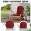 Coussin de chaise Adirondack 5 pouces (ensemble de 4)-1893724807