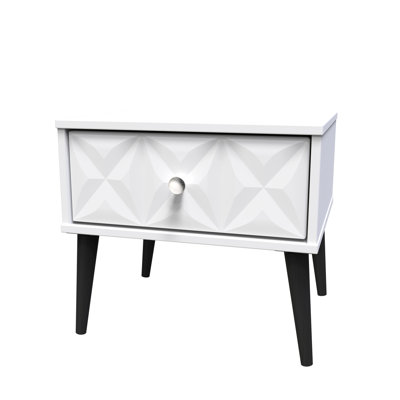 Pixel 45cm W Manufactured Wood Bedside Table