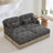Deep Seat Modular Sofas, Chenille Leopard Modern Living Room Home