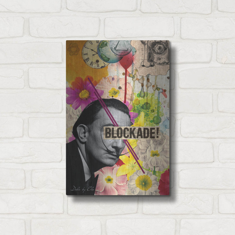 "Dali" par Elo Marc, H 16 po x l 12 po