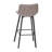 Brandy Upholstered Counter Stool with Metal Frame-88697088