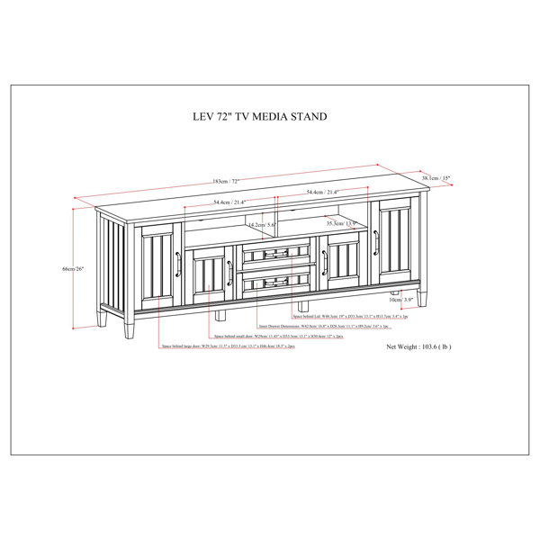Dimensions du produit