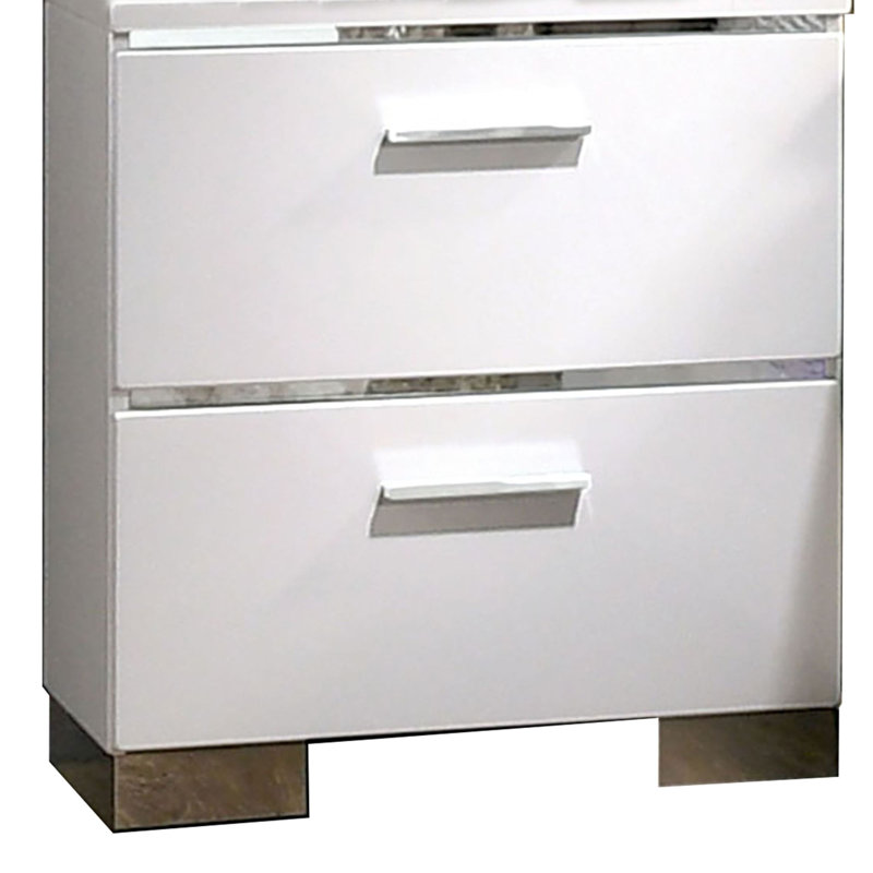 Witta 15.38'' W Metal Nightstand