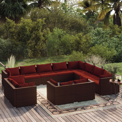 12 Piece Lounge Sofa Seating Group