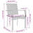 Milia Patio Dining Set with Square Table , Cushions Included-1733322862-1733322863