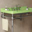 Console de salle de bain 36 po avec pieds en fer, sans lavabo et robinet-121099740-121099741