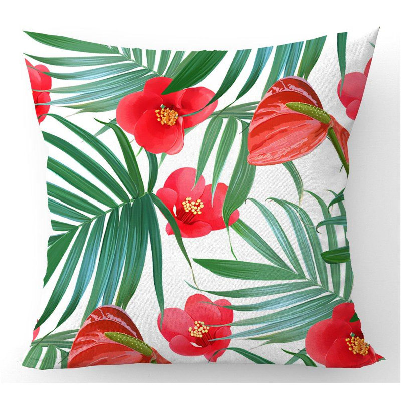 Debden Floral Square Cushion