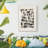 Chalk and Flint IV -Framed Print