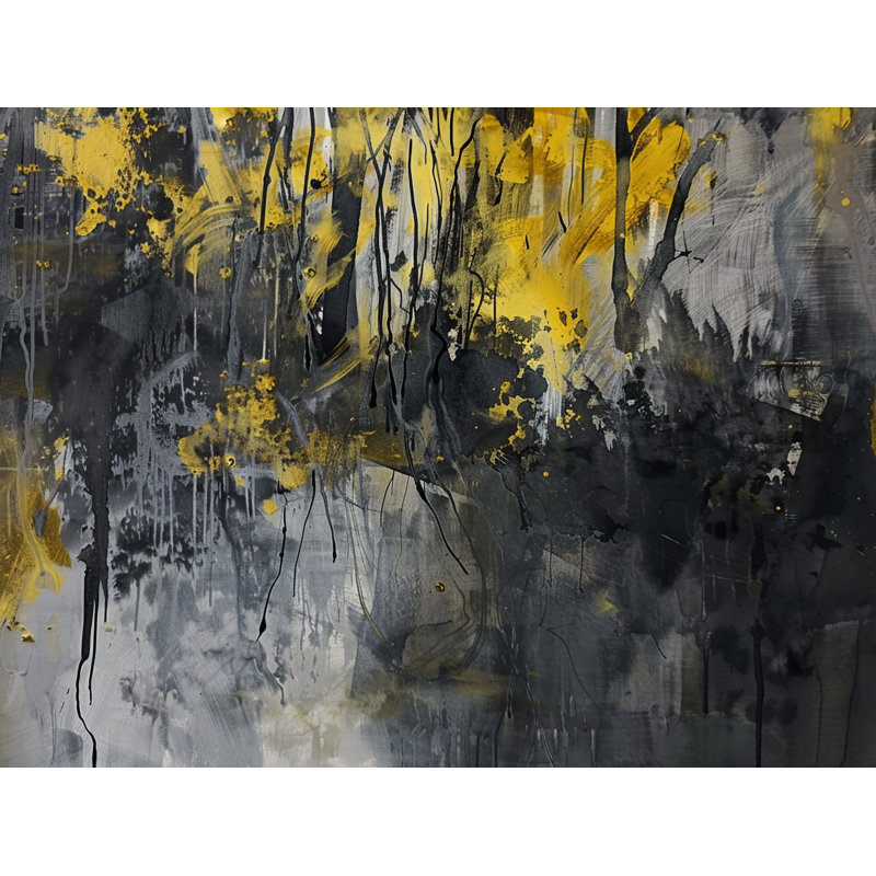 Tapis de bain abstrait abstrait, L 21 po x L 34 po