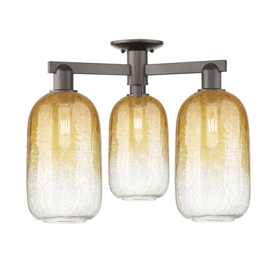 Maestas - 3 Light Semi-Flush Mount