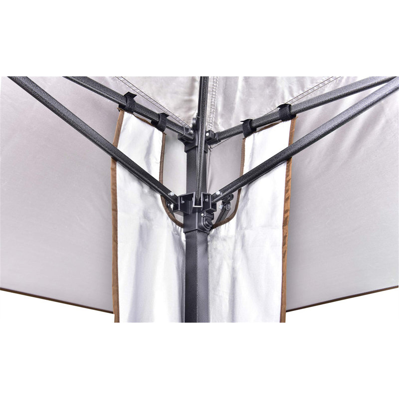 Torkom 4 x 4m Steel Pop-Up Gazebo