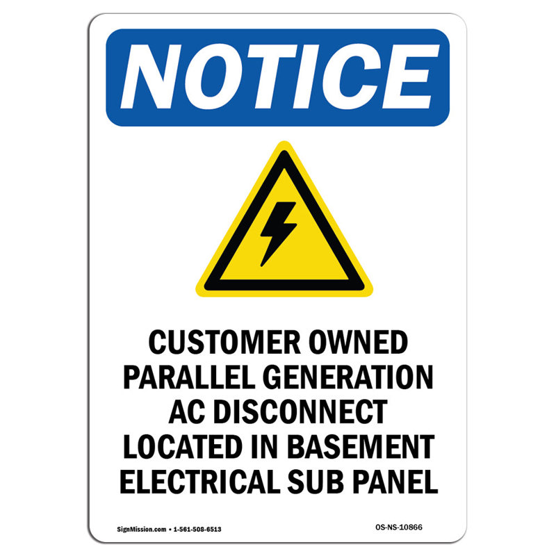 Enseigne en aluminium 18 x 24 appartenant au client, H 24 po x l 18 po x P 0,1 po