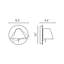 Noon 1 - Light Flush Mounted Sconce
