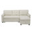 Gadalia L-Shaped Velvet Sleeper Sofa Reversible couch Pull Out Couch with storage chaise-20531760