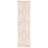 Geometric Handmade Hand-Loomed Ivory/Orange Area Rug-1141104413